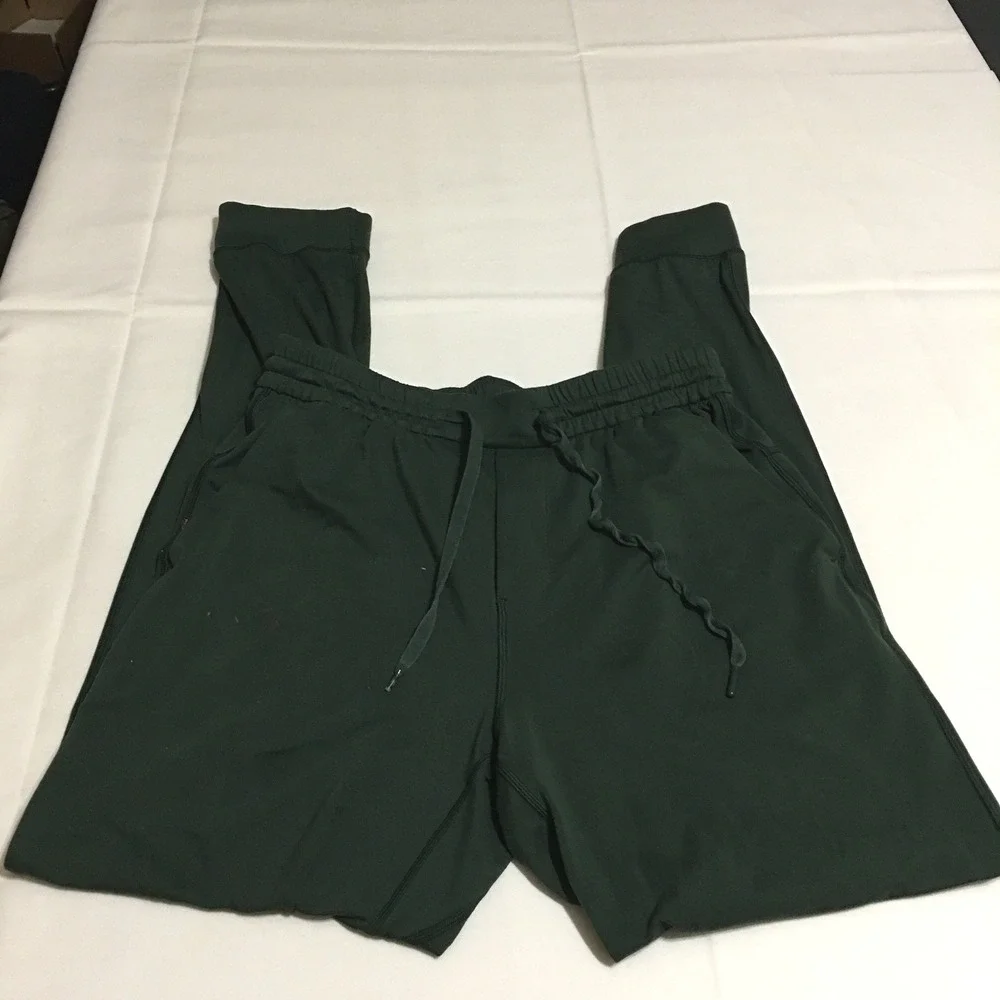 Lululemon Joggers Mens Small Dark Green Athletic Sweatpants